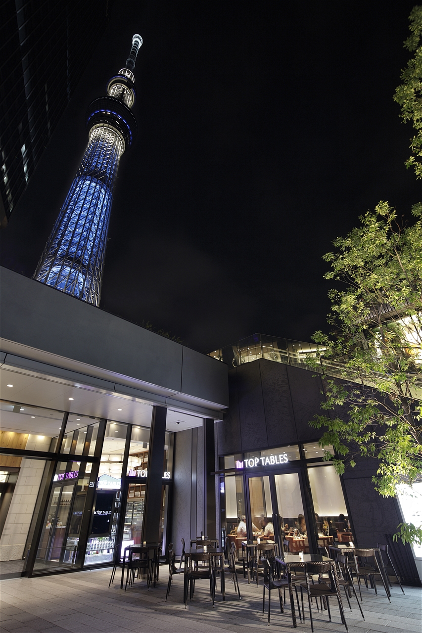 TOP TABLES – TOKYO SKYTREE TOWN